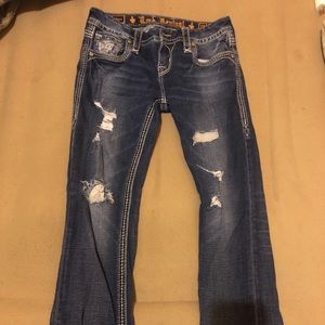 Rock Revival jeans. Size 28, straight cut.